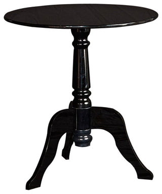 Full product on a uniform white background, front-facing view of the entire end table.