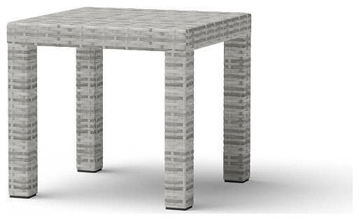 Cannes 5 Piece Aluminum Outdoor Patio Motion Club Chair and Ottoman Set, Cast Coral