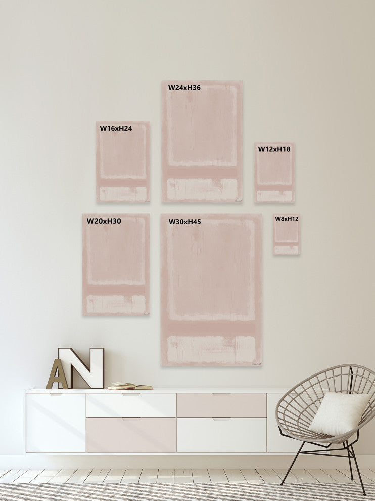 "Dynamic Unbalance" Painting Print on Wrapped Canvas, 24x36