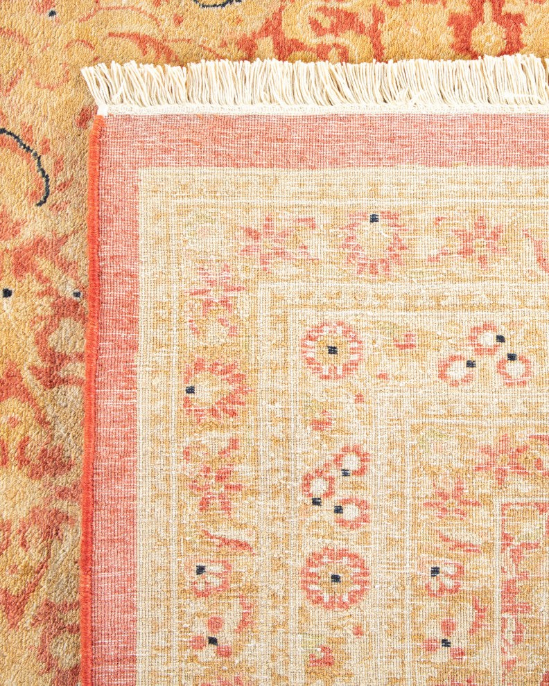 Mogul, One-of-a-Kind Hand-Knotted Area Rug Orange, 8'3"x10'3"