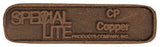 Classic Address Plaque, Copper