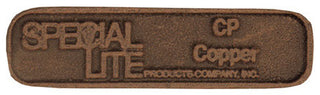 Classic Address Plaque, Copper