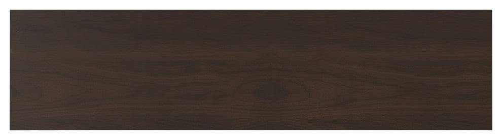 Warm Shaker SOLID WOOD 72" Low TV Media Stand For TVs up to 80", Tobacco Brown
