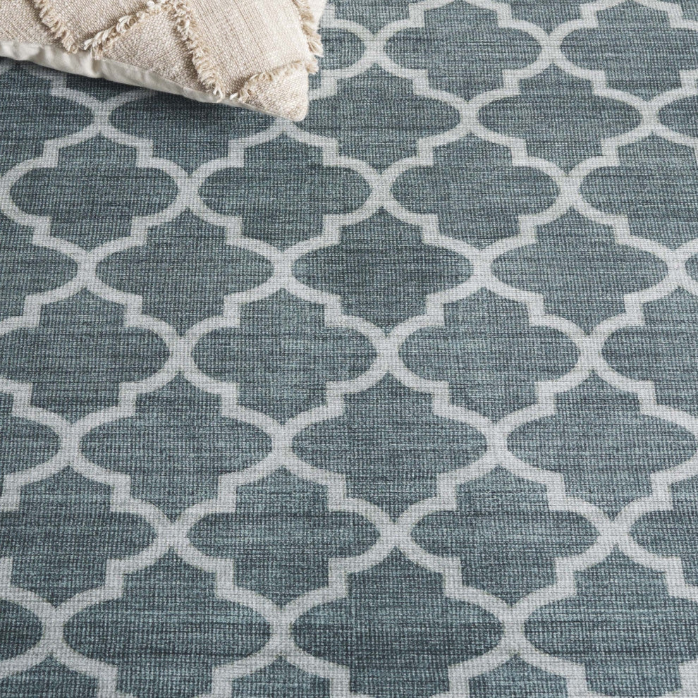 Safavieh Arizona Machine-Washable Collection ARZ172 Rug, Green, 9'x12'