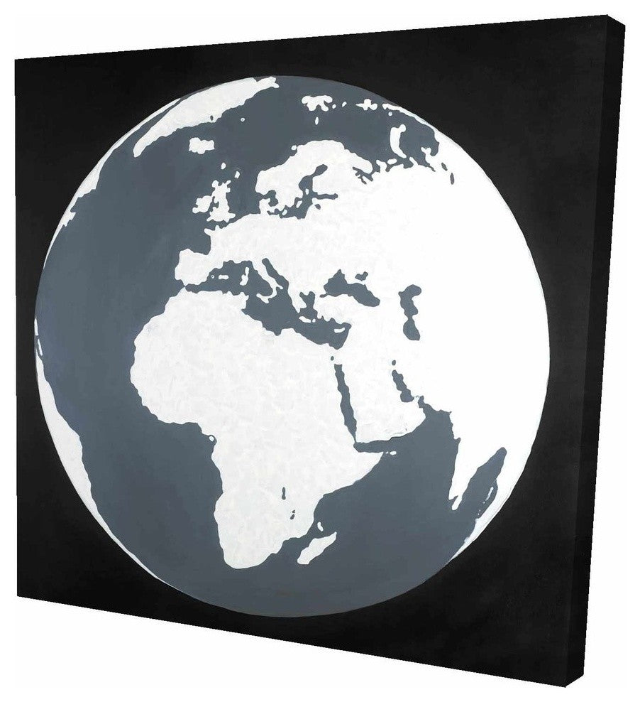 Earth, Fine Art Gallery Wrapped Canvas, 24"x24"