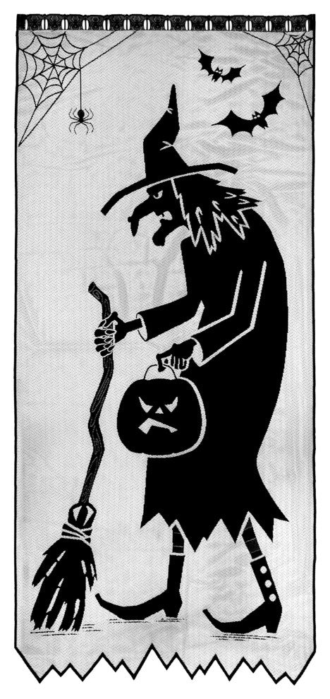 Witch 38x84 Panel, Black