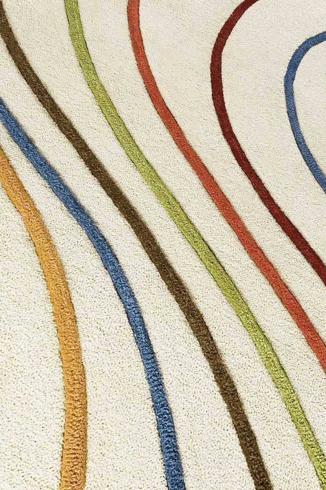 Lake Placid Rug, Multi, 5''6"x7''10"