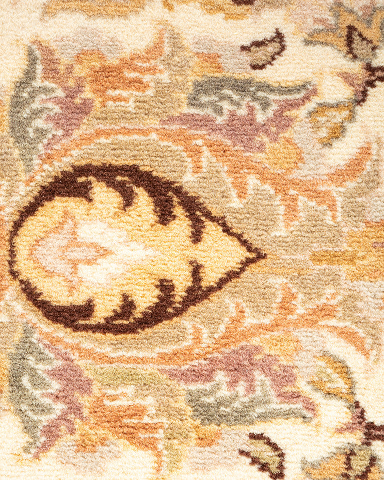 Mogul, One-of-a-Kind Hand-Knotted Area Rug Ivory, 4' 2 x 6' 1