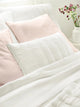 Monet White Quilted Coverlet