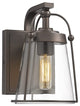 Vanity Wall Sconce With Oil Rubbed Bronze Finish Bathroom Wall Lighting Fixture