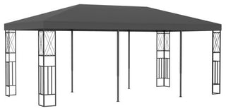 vidaXL Gazebo 9.8'x19.6' Anthracite Fabric