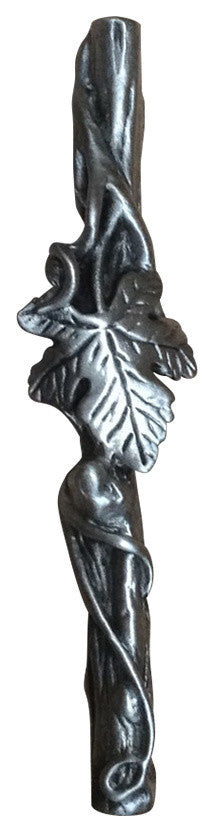 Grapevine With Leaf Pull, Antique Bronze