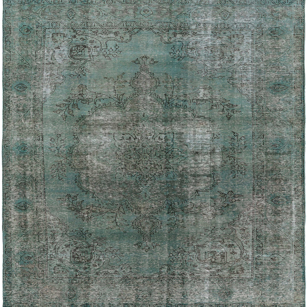 Ahgly Company Indoor Square Mid-Century Modern Area Rugs, 8' Square