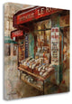 "Librairie Paris" By Noemi Martin, Giclee Print on Gallery Wrap Canvas