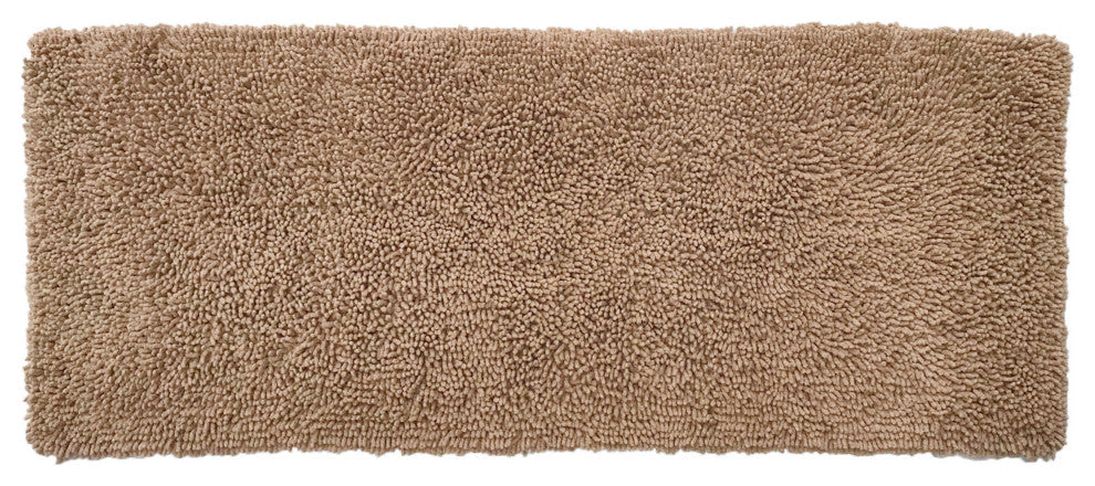Fantasia Bath Rug Bath Rugs Set, 21"x54" Runner, Linen