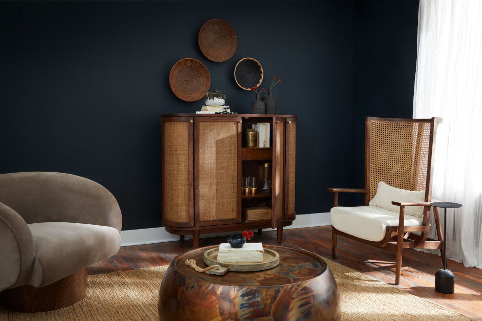 Cannon Metal Drink Table