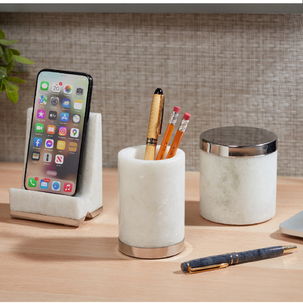 Roman Marble Office, Cell Phone Holder