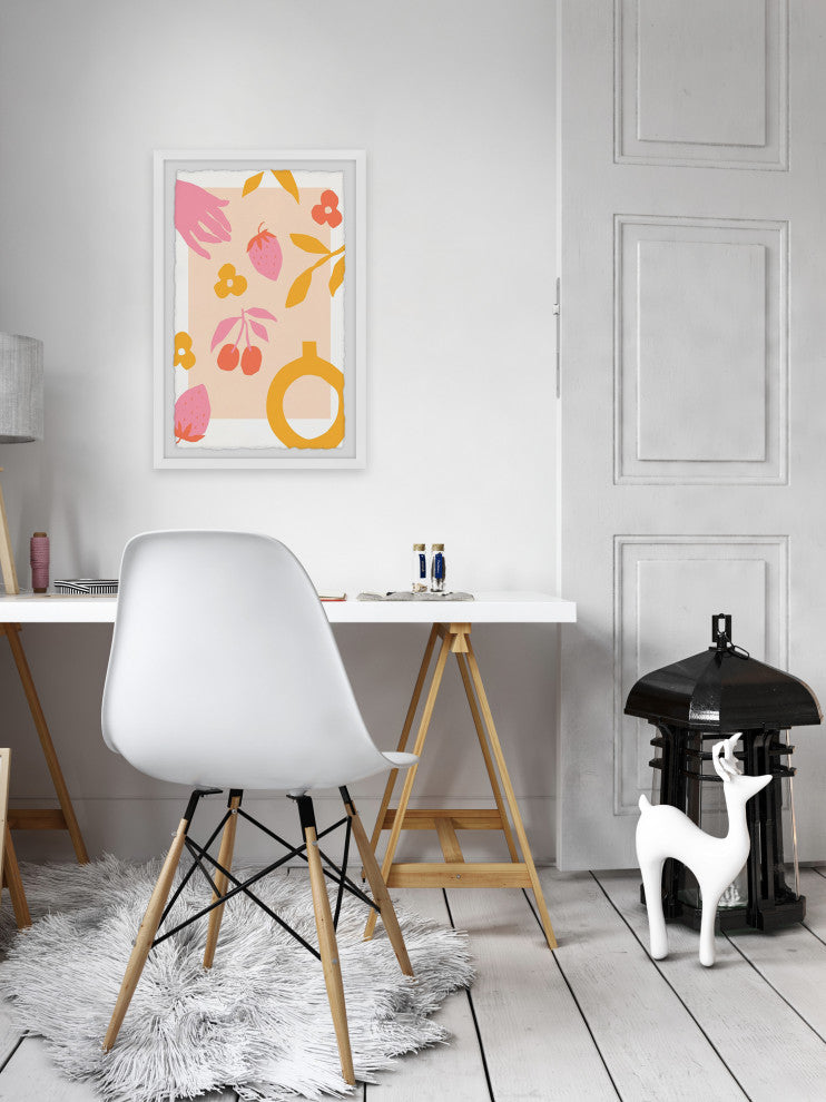 "Fruit Garden" Framed Painting Print, 24x36