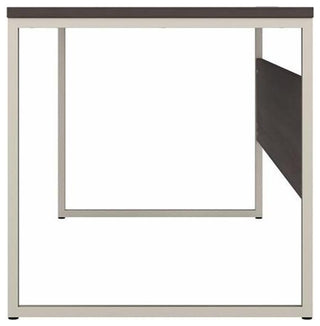 Pemberly Row 72W x 30D Computer Table Desk in Storm Gray - Engineered Wood