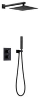 Thermostatic Rain Shower System with Hand Shower and Rough-in Valve