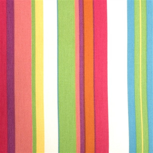 Pillow Decor - Waverly Sidewalk Stripe Cancun 20 x 20 Outdoor Pillow