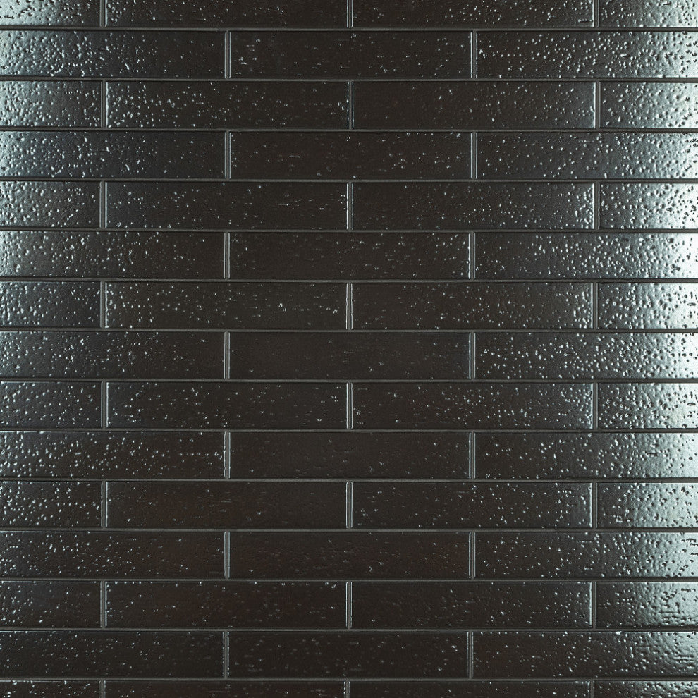 Muretto Argento Glossy Porcelain Wall Tile