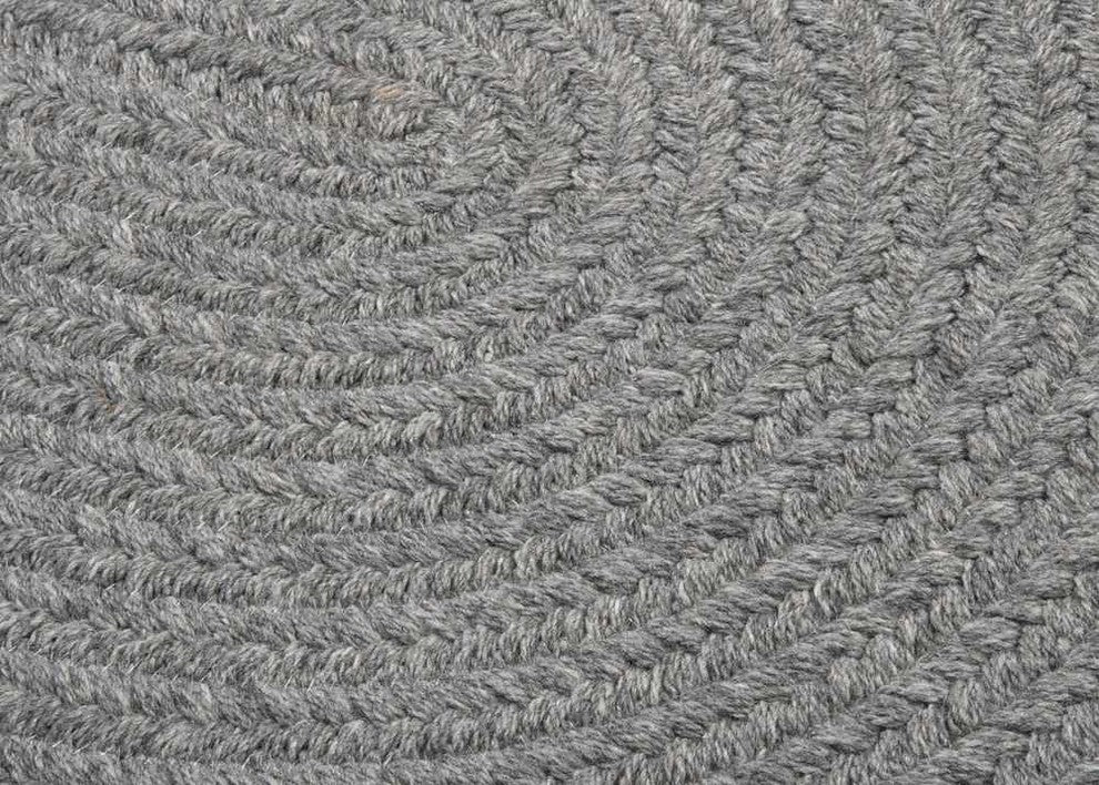 Colonial Mills Bristol WL18 Gray Traditional Area Rug, 6' Round