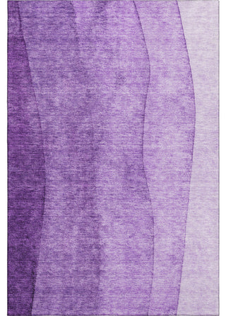Premium Machine Washable Mayfield AMF690 Purple 5' x 7'6" Rug