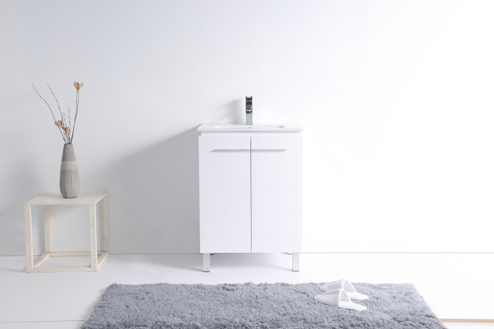 Greenpoint Vanity, 24", White