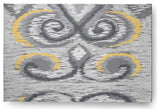 I-Cat Soft Chenille Area Rug, Gray, 2'x3'