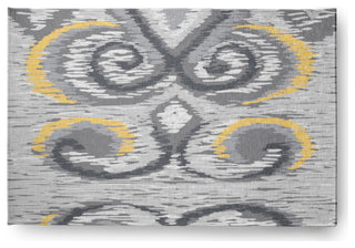 I-Cat Soft Chenille Area Rug, Gray, 2'x3'