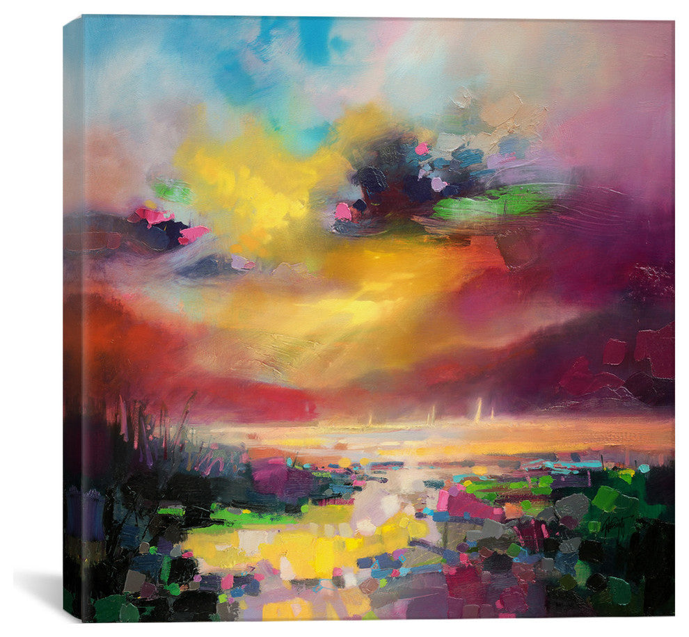 "Dissonance" by Scott Naismith, 18"x18"