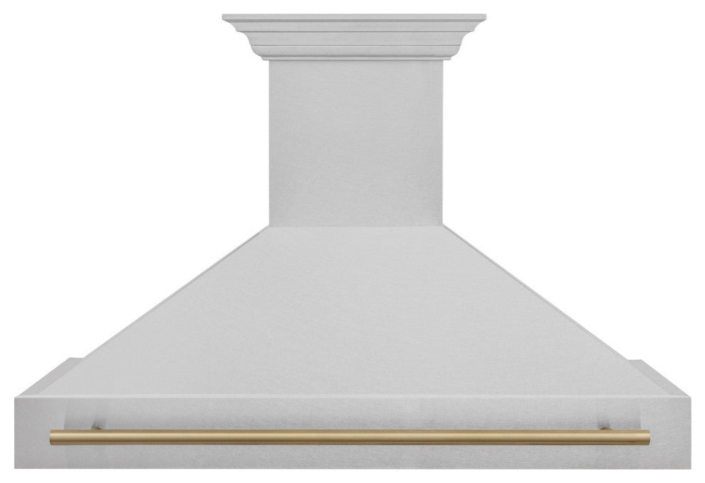 ZLINE 48 In. Wall Mount Hood, DuraSnow With DuraSnow Shell, 8654SNZ-48-CB