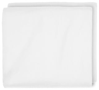 Bare Home Flannel Fitted Bottom Sheet, White, King, Set of 2