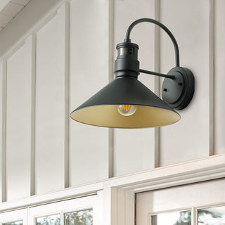 Farmhouse Gooseneck Dusk To Dawn Motion Sensor Outdoor Barn Light