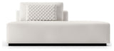 Spruce Modular Right End Unit, Chalk Fabric