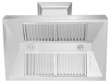 DuraSnow Stainless Steel Range Hood with DuraSnow Shell