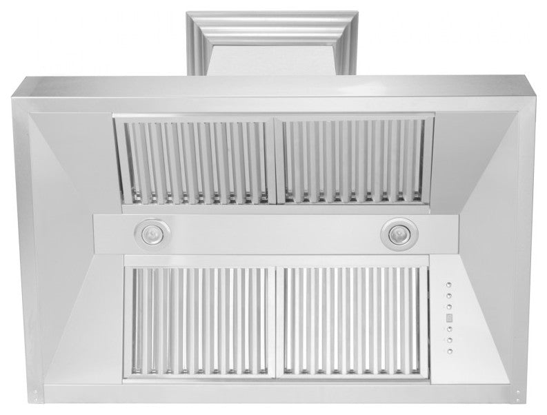 DuraSnow Stainless Steel Range Hood with DuraSnow Shell