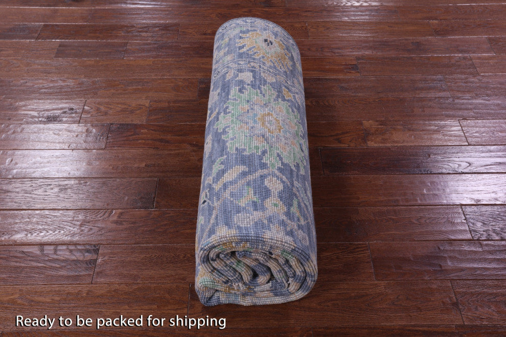 6' 1" X 9' 0" Turkish Oushak Handmade Wool Rug - Q13347
