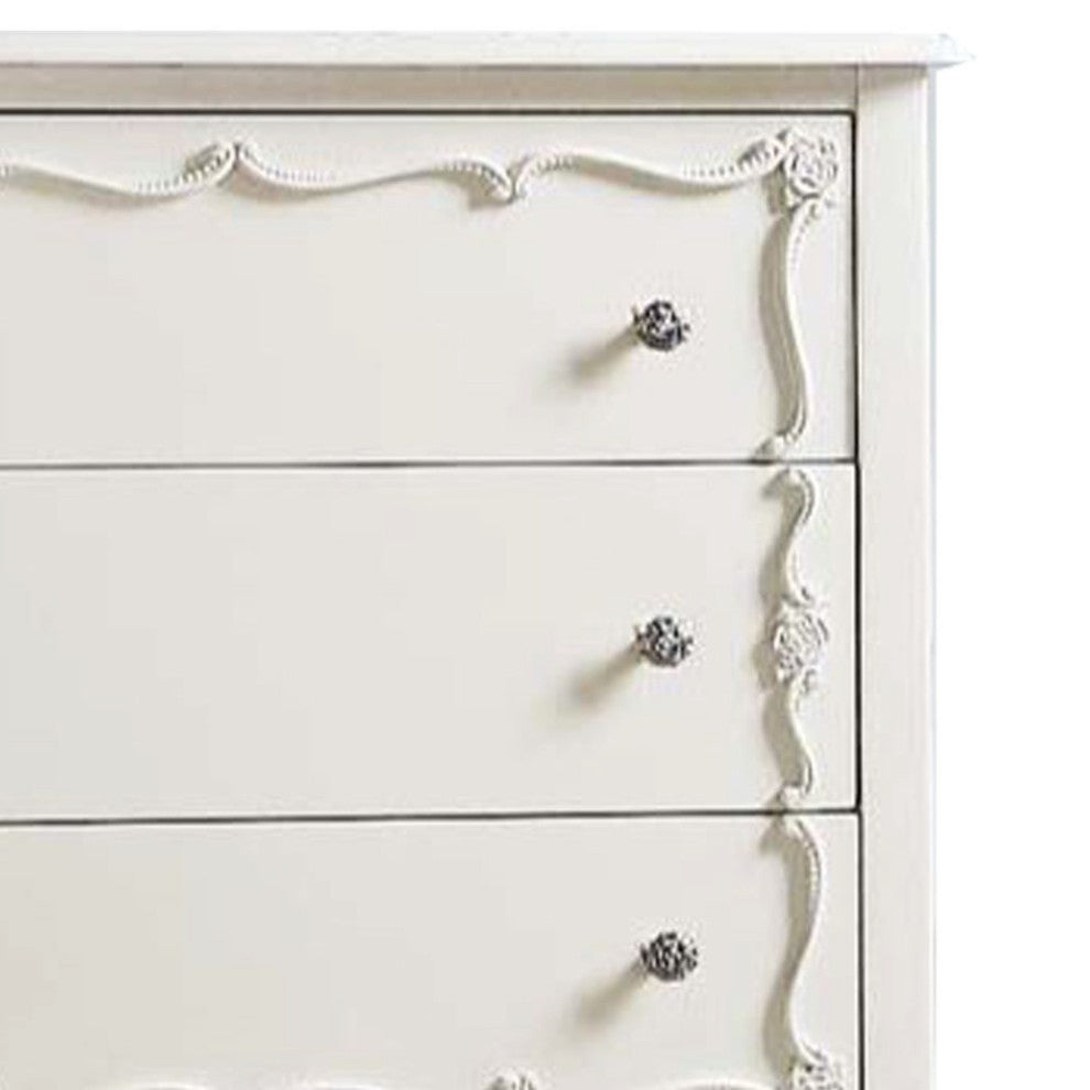 ACME Edalene Chest, Pearl White