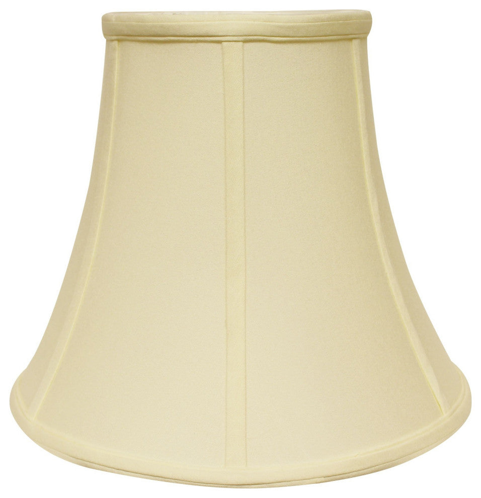14" Ivory Premium Bell No Slub Lampshade