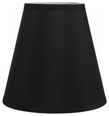 Silk Empire Lamp Shade 5x9x8.5", Black