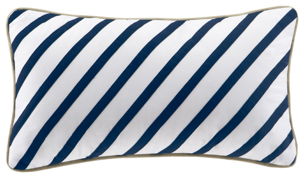 Mi Zone Peach Skin Printed Comforter 3Pcs Set, Khaki/Navy, Twin/Twin Xl