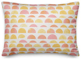 Half Circle Pattern 14x20 Indoor / Outdoor Pillow