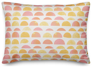 Half Circle Pattern 14x20 Indoor / Outdoor Pillow
