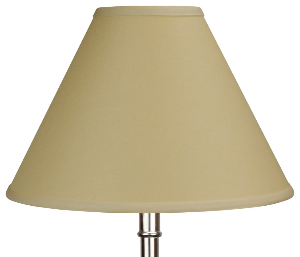 Fenchel Shades 5"x14"x10" Spider Attachment Empire Lamp Shade, Linen Khaki