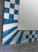 DecorShore South Beach Collection Ocean Blue Decorative Wall Mirrors