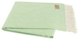 Italian Herringbone Throw, Agave