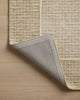 Chris Loves Julia x Loloi Briggs Wheat / Ivory 18" x 18" Sample Rug