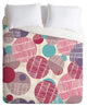 Deny Designs Rachael Taylor Textured Geo 1 Duvet Cover - Lightweight